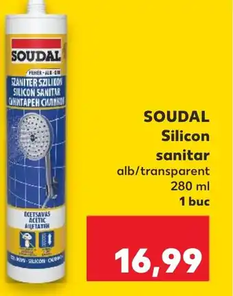 Kaufland SOUDAL Silicon sanitar Ofertă