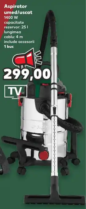 Kaufland Aspirator umed/uscat Ofertă