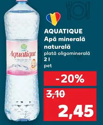 AQUATIQUE Apă minerală naturală