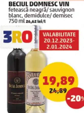 Penny BECIUL DOMNESC VIN Ofertă
