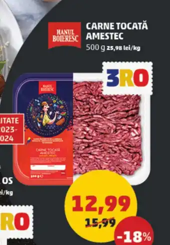 Penny CARNE TOCATĂ AMESTEC Ofertă