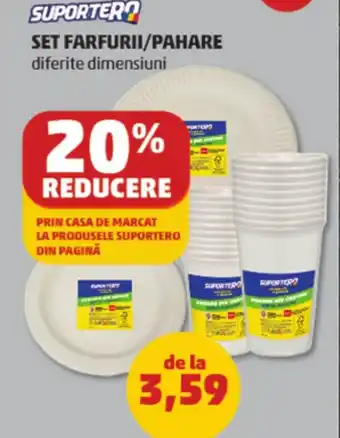 Penny SET FARFURII/PAHARE Ofertă