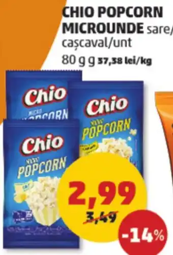 Penny CHIO POPCORN MICROUNDE Ofertă