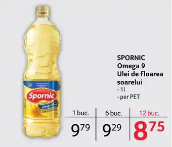 Selgros SPORNIC Omega 9 Ulei de floarea soarelui Ofertă
