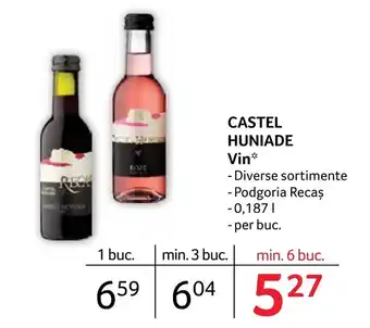 Selgros CASTEL HUNIADE Vin Ofertă