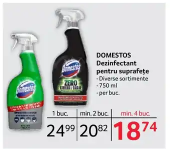 Selgros DOMESTOS Dezinfectant pentru suprafețe Ofertă