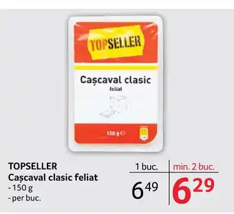 Selgros TOPSELLER Caşcaval clasic feliat Ofertă
