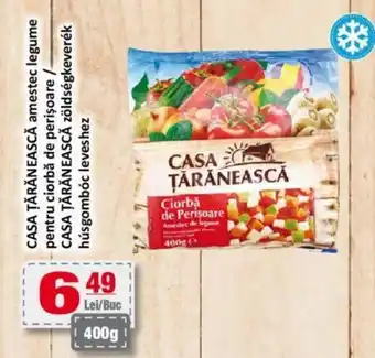 CBA CASA ŢĂRĂNEASCĂ amestec legume pentru ciorbă de perișoare /- CASA ŢĂRĂNEASCĂ zöldségkeverék húsgombóc leveshez Ofertă