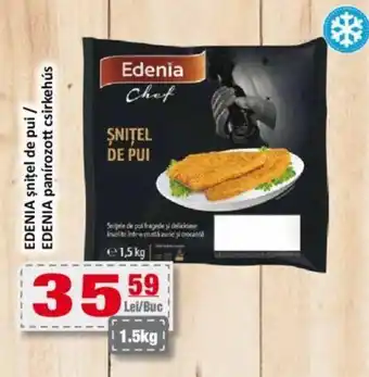 CBA EDENIA Şniţel de pui / EDENIA panírozott csirkehús Ofertă