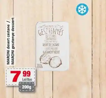 MARONI desert castane / MARONI gesztenye desszert