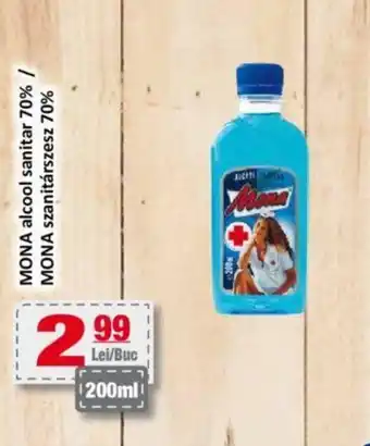 CBA MONA alcool sanitar 70% / MONA szanitárszesz 70% Ofertă