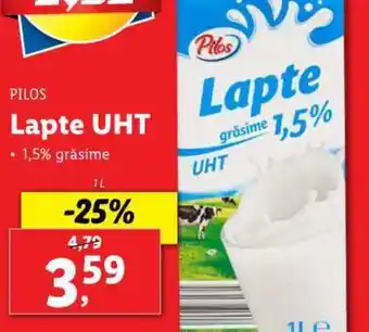 Lidl PILOS Lapte UHT Ofertă
