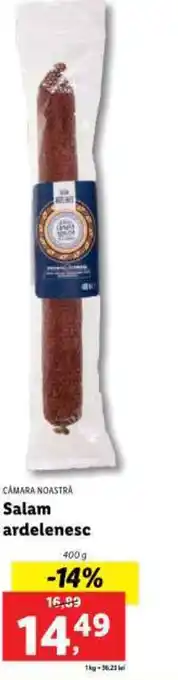 Lidl Salam ardelenesc Ofertă