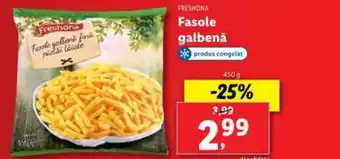 Lidl FRESHONA Fasole galbenă Ofertă