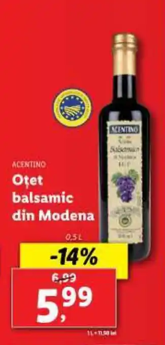 ACENTINO Otet balsamic din Modena