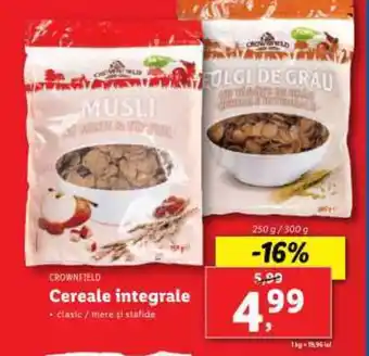 CROWNFIELD Cereale integrale