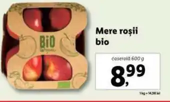 Lidl Mere roşii bio Ofertă