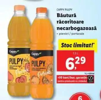 Lidl CAPPY PULPY Băutură răcoritoare necarbogazoasă Ofertă