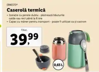 Caserolă termică