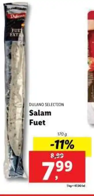 DULANO SELECTION Salam Fuet