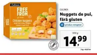 Lidl CULINEA Nuggets de pui, fără gluten Ofertă