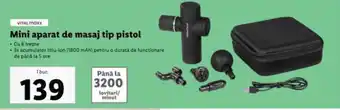 Lidl Mini aparat de masaj tip pistol Ofertă