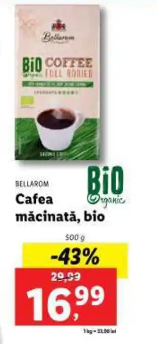 Lidl BELLAROM Cafea măcinată, bio Ofertă