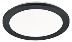 Favi Lampă de tavan rotundă negru 26 cm incl. led reglabil în 3 trepte ip44 - lope Ofertă