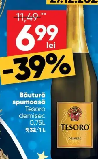 PROFI Băutură spumoasă Tesoro demisec Ofertă