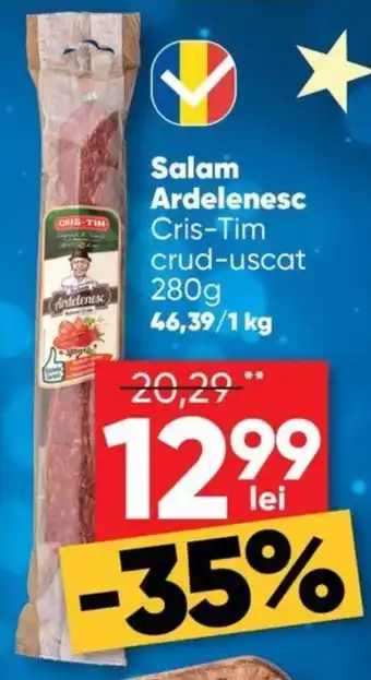 PROFI Salam Ardelenesc Cris-Tim crud-uscat Ofertă