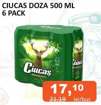 Unicarm CIUCAS DOZA 500 ML 6 PACK Ofertă