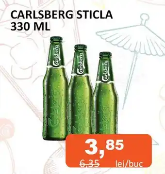 Unicarm CARLSBERG STICLA 330 ML Ofertă