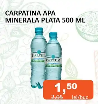 CARPATINA APA MINERALA PLATA 500 ML
