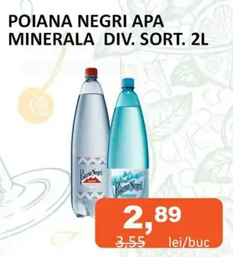 POIANA NEGRI APA MINERALA DIV. SORT. 2L