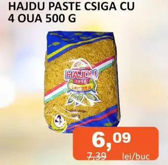 Unicarm HAJDU PASTE CSIGA CU 4 QUA 500 G Ofertă