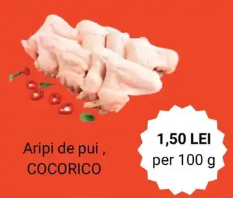 Carrefour Aripi de pui, COCORICO Ofertă