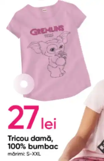 Pepco Tricou damă, 100% bumbac Ofertă