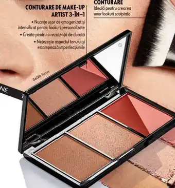 Oriflame Paletă pentru conturarea feței THE ONE 13.1 g Ofertă