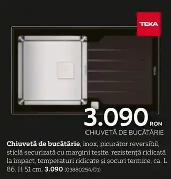 XXXLutz CHIUVETĂ DE BUCĂTĂRIE Ofertă