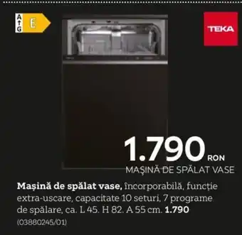 XXXLutz MAŞINĂ DE SPĂLAT VASE Ofertă