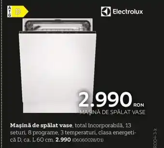 XXXLutz MAŞINĂ DE SPĂLAT VASE Ofertă