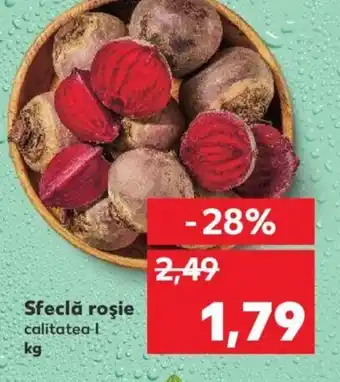 Kaufland Sfeclă roşie calitatea I Ofertă