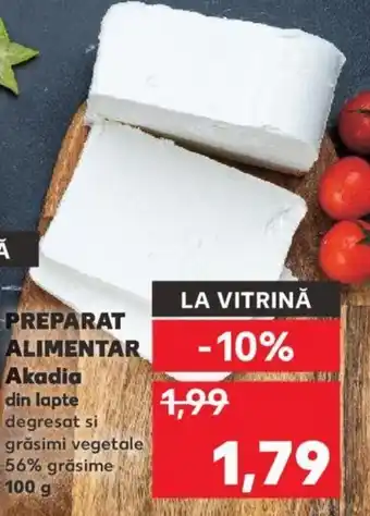 Kaufland PREPARAT ALIMENTAR Akadia din lapte Ofertă