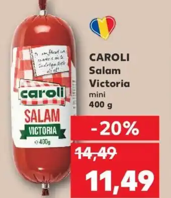 Kaufland CAROLI Salam Victoria Ofertă