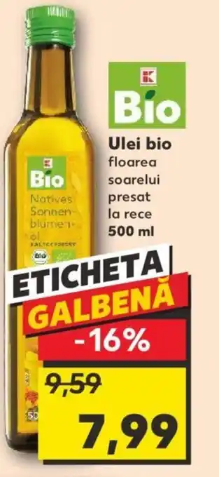 Kaufland Ulei bio Ofertă