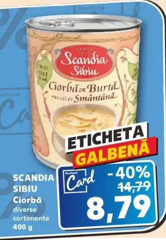 Kaufland SCANDIA SIBIU Ciorbă Ofertă