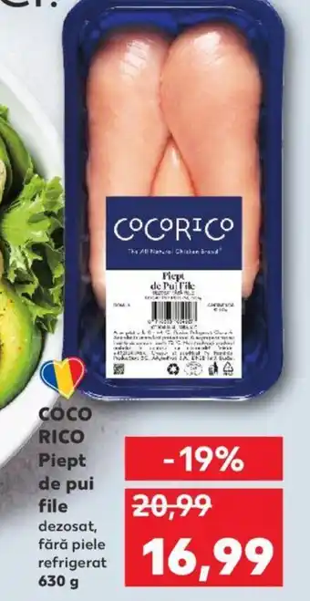 Kaufland COCO RICO Piept de pui file Ofertă