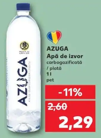 Kaufland AZUGA Apă de izvor Ofertă