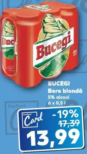 Kaufland BUCEGI Bere blondă Ofertă