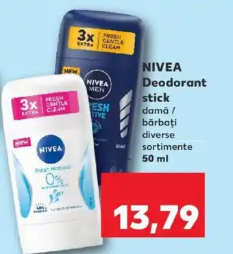 Kaufland NIVEA Deodorant stick Ofertă